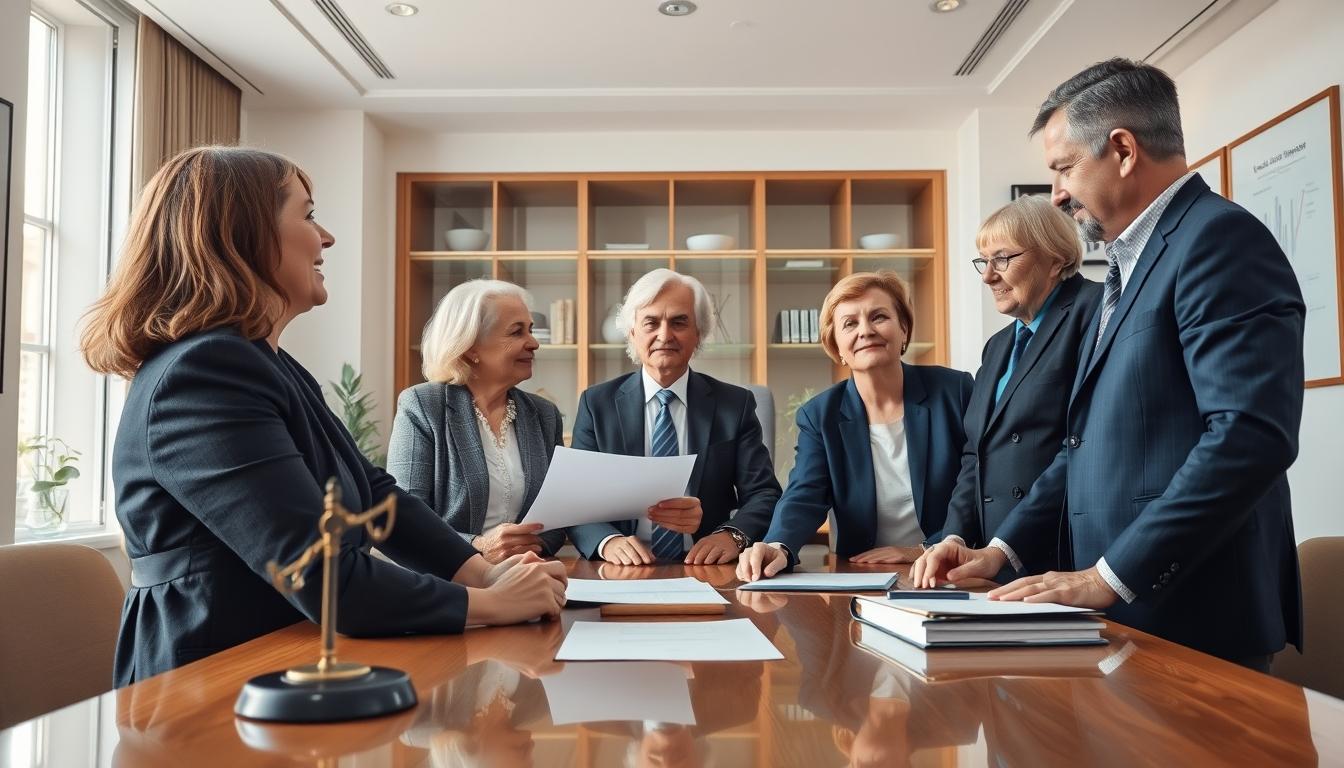 Senior legal support team